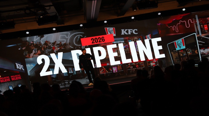 On stage at KFC MPMs
