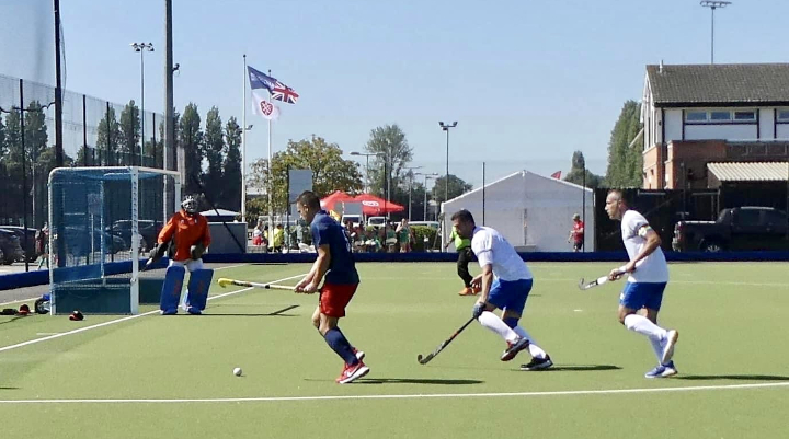 Field hockey players
