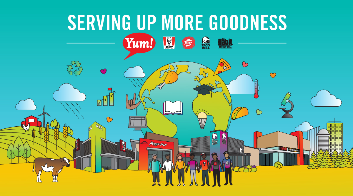 Serving Up More Goodness illustration