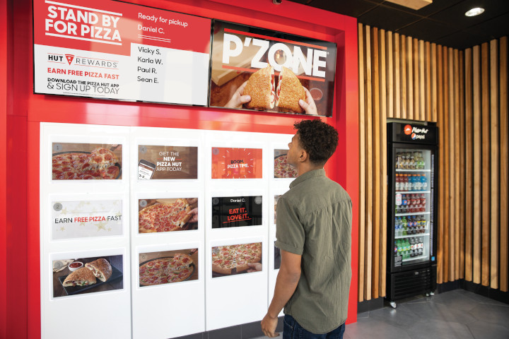 Pizza Hut cubbies
